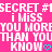 Pixelated text on bright pink background with repeated phrases and cyan heart symbols.