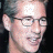 A 48x48 pixel buddy icon featuring a person with short gray hair and glasses on the left, next to green text reading "Original Icons .com" on a dark background.
