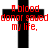 Two black crosses on white background with red pixelated text; one cross has 'A blood donor saved my life.' and 'Jesus Christ', the other has 'His name is'.