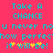 Pixelated cyan text on bright pink background reads 'Take A CHANCE u never nou never no how perfectow perfec it will be!' with yellow star-like symbols.