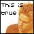 Static pixel art icon featuring black text on a white background with a blurred orange-brown figure on the right side.