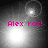 Four- of grayscale light bursts with pink text 'Alex rox!' and circular lens flares shifting position