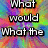 six text-based on a multicolored tie-dye background with pixelated font