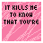 Pink background with white streaks; text "IT KILLS ME TO KNOW THAT YOU'RE ONLINE" and "AND YOU WON'T TALK TO ME" in varying fonts and styles across frames.