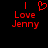 Red pixelated text and heart symbol on black background, with one version showing a broken heart shape.