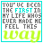 A 4-frame animated contact sheet showing a pixelated text-based icon with cyan border, gray background, and green-to-cyan gradient text for 'way' across four sequential frames.