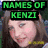 A composite image with four distinct sections showing text overlays and symbols on various backgrounds.