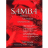 A static image with a red and dark red pixelated background featuring the text 'SAMB' in light gray, partially obscured by pixelation.