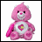 A pixelated Care Bear icon with a pink bear on the left and green text 'Original Icons .com' on the right against a white background.