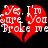 Red heart-shaped icons with white text 'Yes, I'm Your Mom' on black background; two identical pairs displayed side-by-side.
