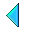 A sequence of triangular shapes in varying colors and gradients displayed in a