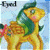 A 50x50 pixel animated buddy icon featuring a yellow cartoon pony with green mane and tail, displayed in a contact sheet layout with text branding on the right side.