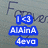Pixelated blue and white text on a gray background with partial dark shapes above.