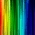 A vertical rainbow gradient with distinct red, orange, yellow, green, cyan, and blue bands transitioning smoothly across the frame.