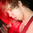Pixelated image of a person in red clothing with text overlays reading Casey, I Miss You, and 11-24-07 on a black background.