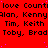 Red background with repeated black text and purple dots, partially obscured by a gray rectangle in the bottom-right corner.