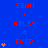 Blue background with red text reading 'SEAN + KELSY 4 EVER' and orange heart symbols in three vertical