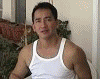 Four distinct photographic portraits of men in casual settings, arranged in a with no visible animation changes