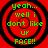 Red background with black concentric circles and green text reading 'yeah... well i dont like ur FACE!!' in pixelated font.