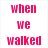 six with pink text on white backgrounds and a single pixelated image showing intertwined letters