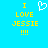 Pixelated yellow text on bright blue background reads "I LOVE JESSIE !!!" with white heart symbol above left text block.