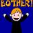 Pixelated icon shows a character with light brown hair, black clothing, and raised arms against blue background; top text reads 'BONNIE' in yellow-orange letters.