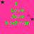 identical pixelated icons on a bright pink background, each displaying green text "I Love Jake Hochman" with small black and purple stars scattered around