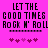 Pixelated text on bright pink background with heart symbols below, showing two identical frames with slight animation differences in heart colors.