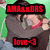 Animated sequence of two people embracing, with text overlays changing across frames.