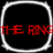 Four identical rounded square arranged in a , each containing red text over a black background with a white border