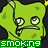 Green cartoon character with droopy eyes and a downturned mouth appears in four , each showing different text overlays