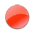 A circular red icon with a gradient transitioning from light pink to bright orange-red, set against a solid gray background.