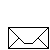 Black-and-white line drawing of an envelope icon in multiple states: closed, partially open, folded into a diamond shape, and transformed into a feather-like form with segmented sections.