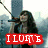 Four distinct pixelated images arranged in a , each with overlaid text in stylized fonts