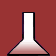 Animated contact sheet of six frames showing a laboratory flask with liquid and floating circles against a red background.