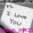 Two side-by-side pixelated white cards with 'PS: I Love You' text, pink 'jodon ily<33 02/09/07' text at bottom, and gray background.