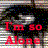 Pixelated static image with red text 'I'm so alone' over a dark background featuring scattered colored pixels and faint grayscale shapes.