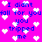 A static pixel art image with a bright pink background, white heart shapes scattered throughout, and blue text repeating 'I didn't fall for you you tripped me' in multiple overlapping instances.