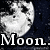 A static image of a moon-themed icon with text overlays, featuring grayscale lunar surface textures and dark background.
