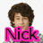 A pixelated image of a person with curly brown hair, showing text in bright pink and black lettering across the lower portion.