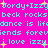 Pixelated cyan text on bright pink background with yellow starbursts, repeating phrases about Jordy+Izzy and Beck rocks dance is life
