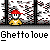 Pixel art animation of two figures behind bars, one red-hatted and one blue-hatted, with red flame effects appearing sequentially across frames.