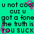 Pixelated text on a bright green background with pink square accents, displaying repeated phrases like "u not cool" and "you suck" in black block letters.