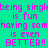 A static image with cyan background and repeated pink text reading "being single is fun having some is even BETTER!!" in a pattern