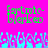 Green pixelated text 'fartpic-blekco' on bright pink background with blue and purple pixelated shapes below.
