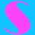 A static image with bright blue background, pink text spelling 'SYDNEY', and a pink heart symbol.