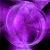 A pixelated purple flower-like shape on the left side of a split-screen image, with green text reading 'Original Icons .com' on the right.