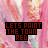 nine identical showing a pixelated text graphic with 'LETS PAINT THE TOWN RED' in red and black lettering over a pinkish abstract background