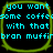 Four identical pixelated text with cyan lettering on black background, each bordered by a green rounded rectangle