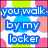 Pixelated text in blue and purple overlays a background of pink, green, and blue circles on white.